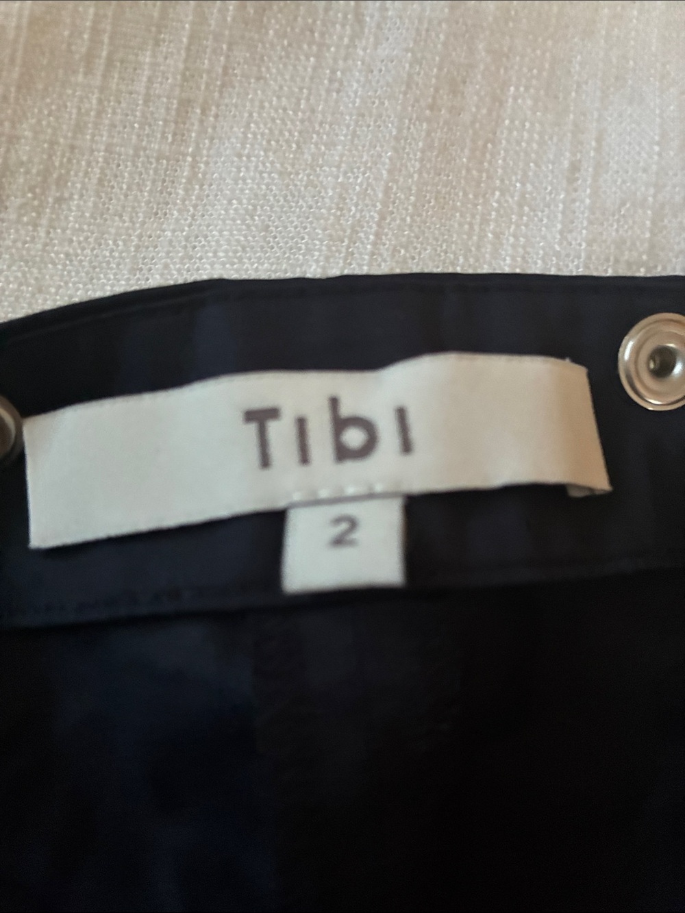 Tibi Black V-Neck Wide-Strap Tank Top - Picture 3 of 3